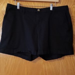 Faded Glory Black Shorts
